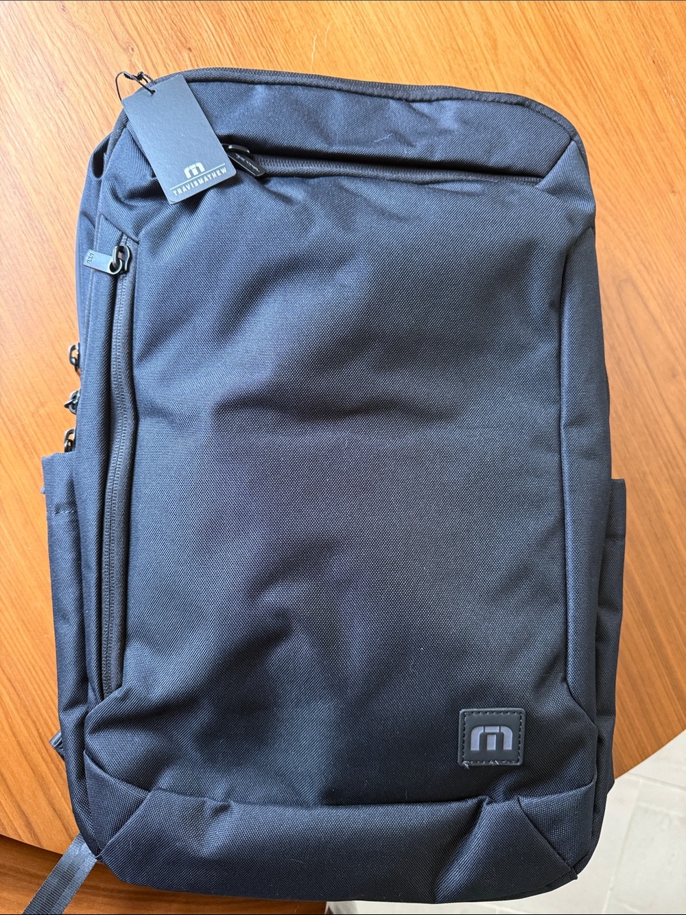 TravisMathew Duration Backpack Black NWT Laptop Travel Work Bag